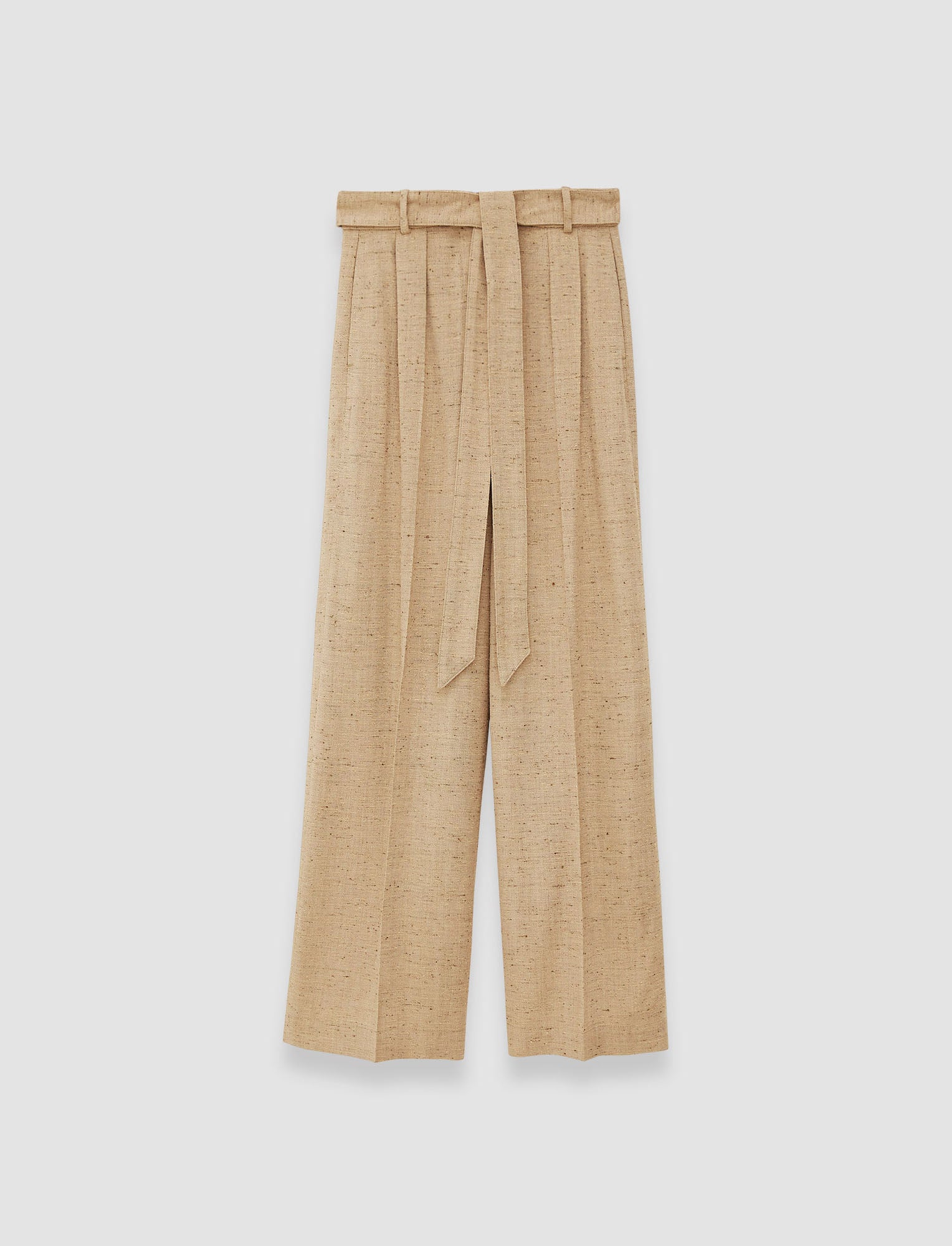 beige-speckled-silk-linen-atlas-trousers-JOSEPH