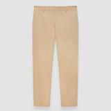 Beige Bing Court Light Gabardine Stretch Trousers - Joseph