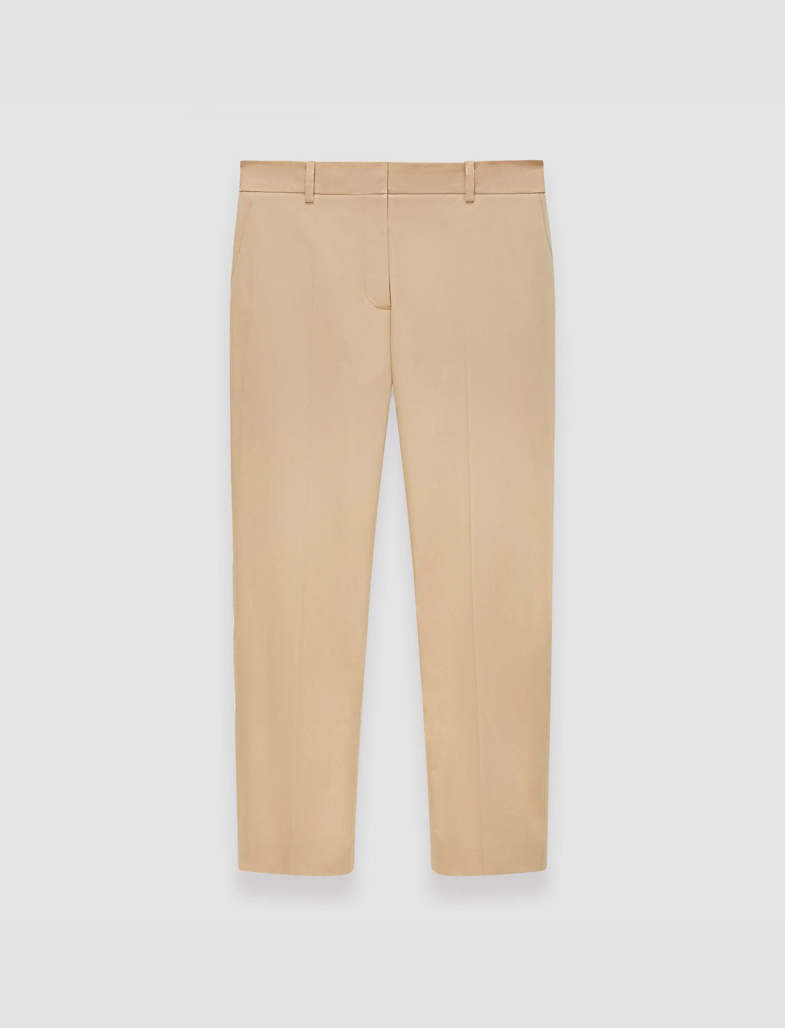 beige-pantalon-bing-court-en-gabardine-stretch-legere-JOSEPH