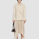 Beige Viscose Twill Jaden Jacket - Joseph
