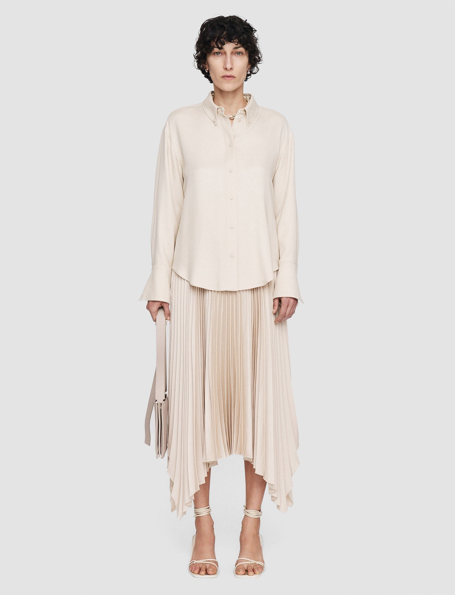 beige-chemisier-felicien-en-serge-de-viscose-JOSEPH