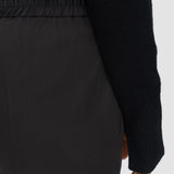 Black Tottenham Light Gabardine Stretch Trousers - Joseph