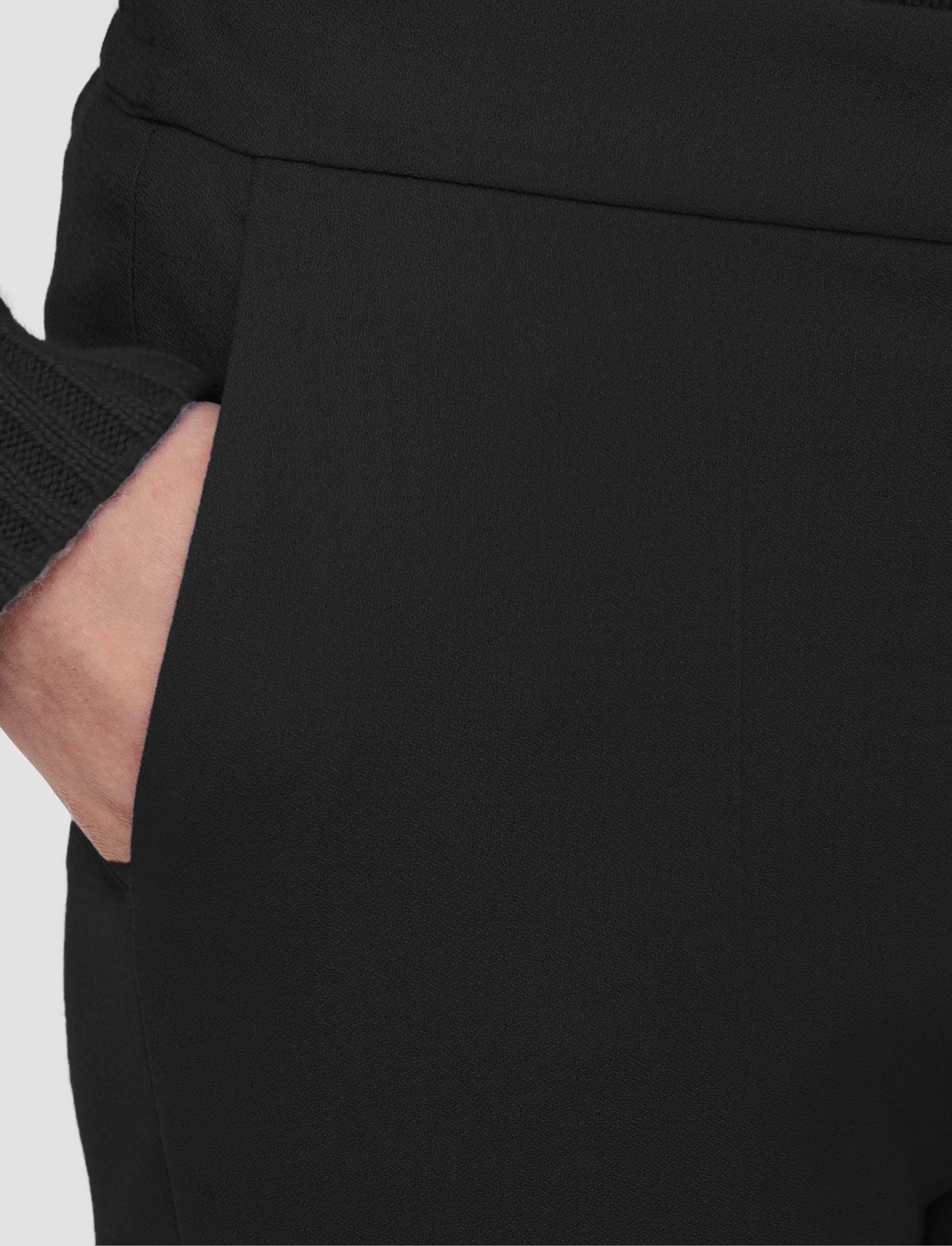 ブラック-vilar-tailoring-crepe-トラウザーズ-JOSEPH