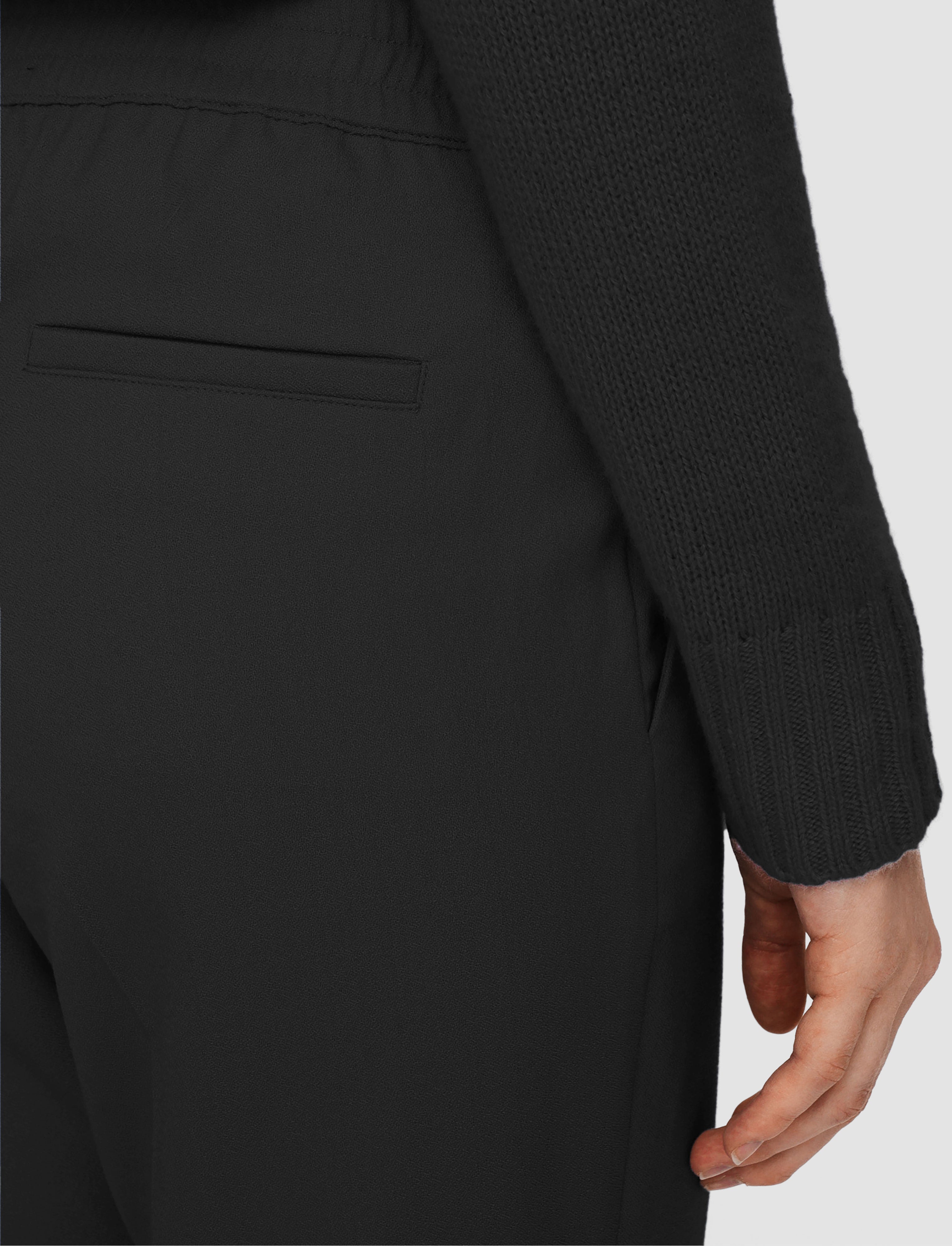 ブラック-vilar-tailoring-crepe-トラウザーズ-JOSEPH