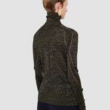 Black Leblanc Lurex Knit Jumper - Joseph