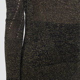 Black Leblanc Lurex Knit Jumper - Joseph