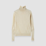 Gold Leblanc Lurex Knit Jumper - Joseph