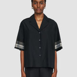 Black Leopold Cotton Blend Shirt - Joseph
