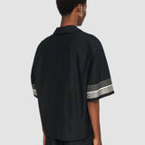 Black Leopold Cotton Blend Shirt - Joseph