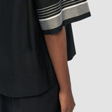 Black Leopold Cotton Blend Shirt - Joseph