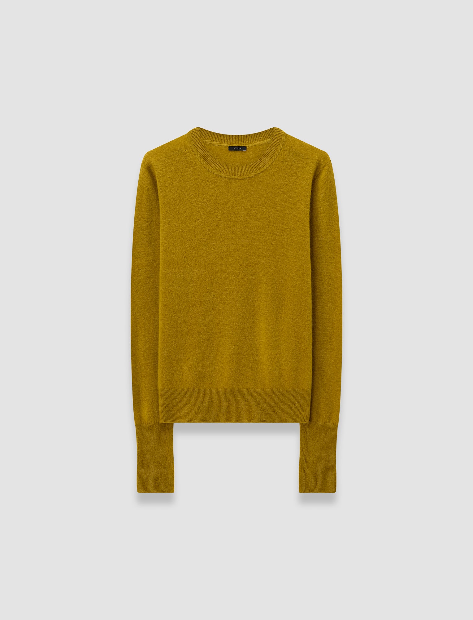 グリーン-light-pure-cashmere-ラウンドネックジャンパー-JOSEPH