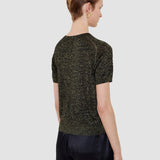 Black Lille Lurex Knit Top - Joseph