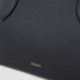 Black Loaf Leather Bag - Joseph