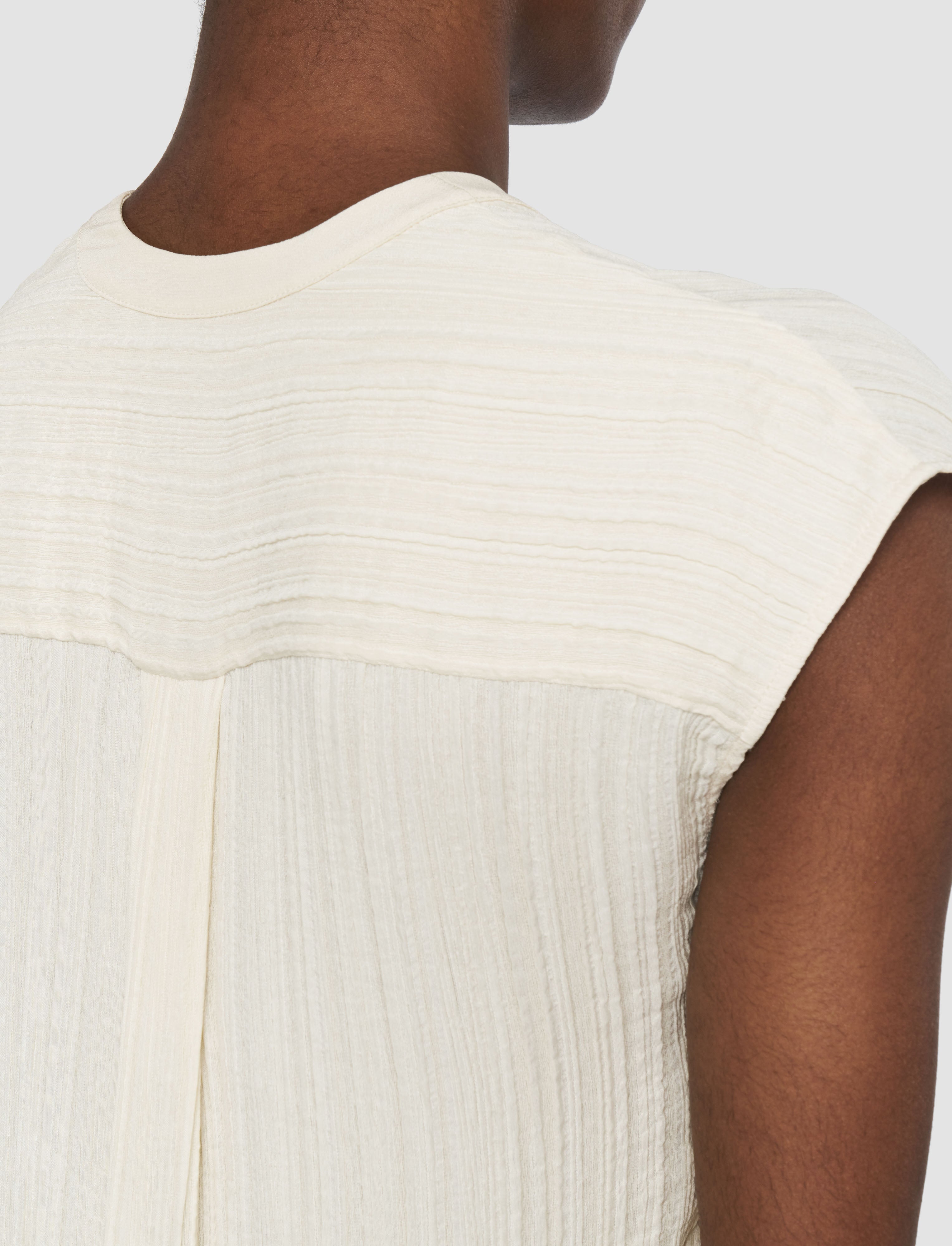 white-lucien-pleat-jacquard-blouse-JOSEPH