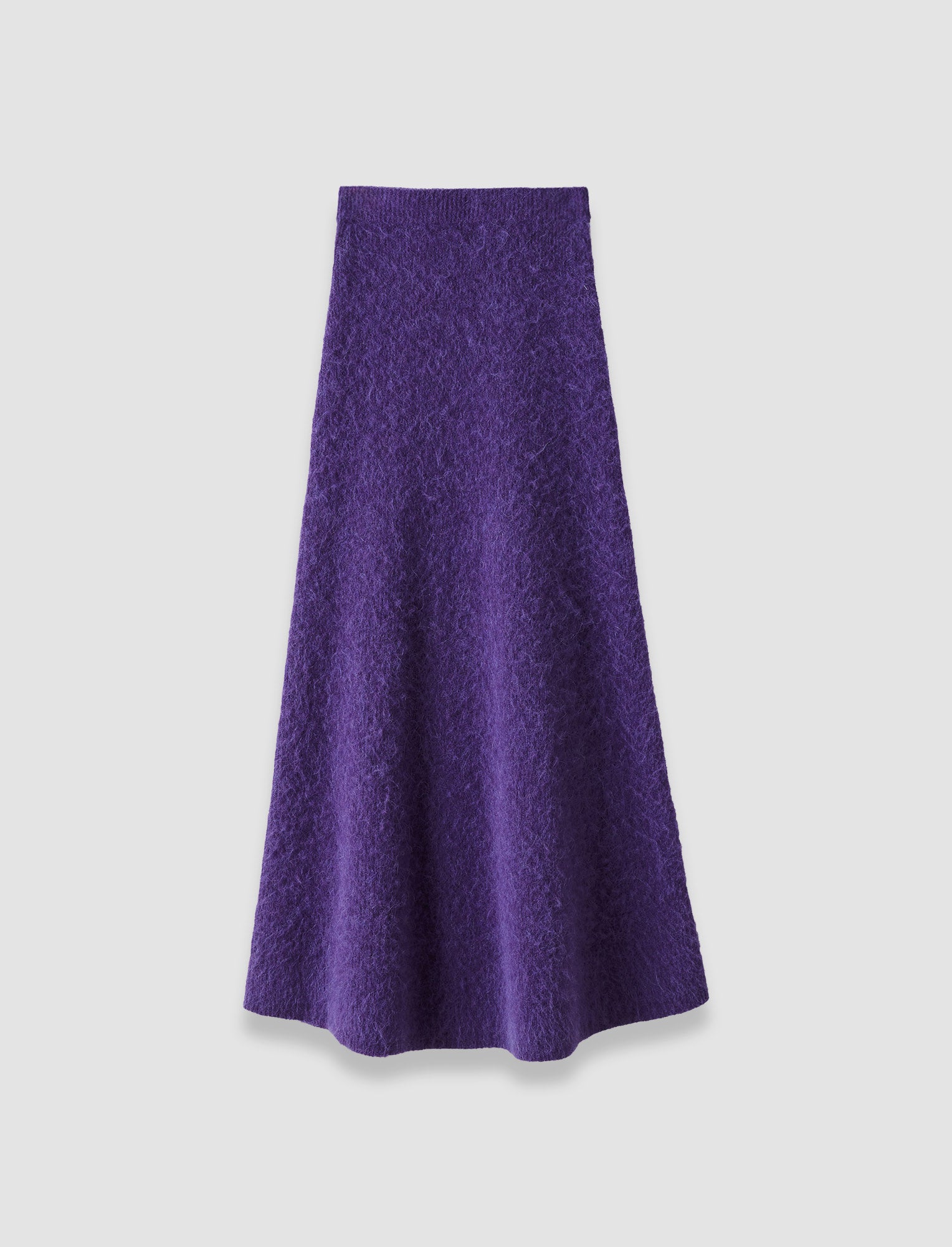 パープル-mairie-brushed-alpaca-スカート-JOSEPH