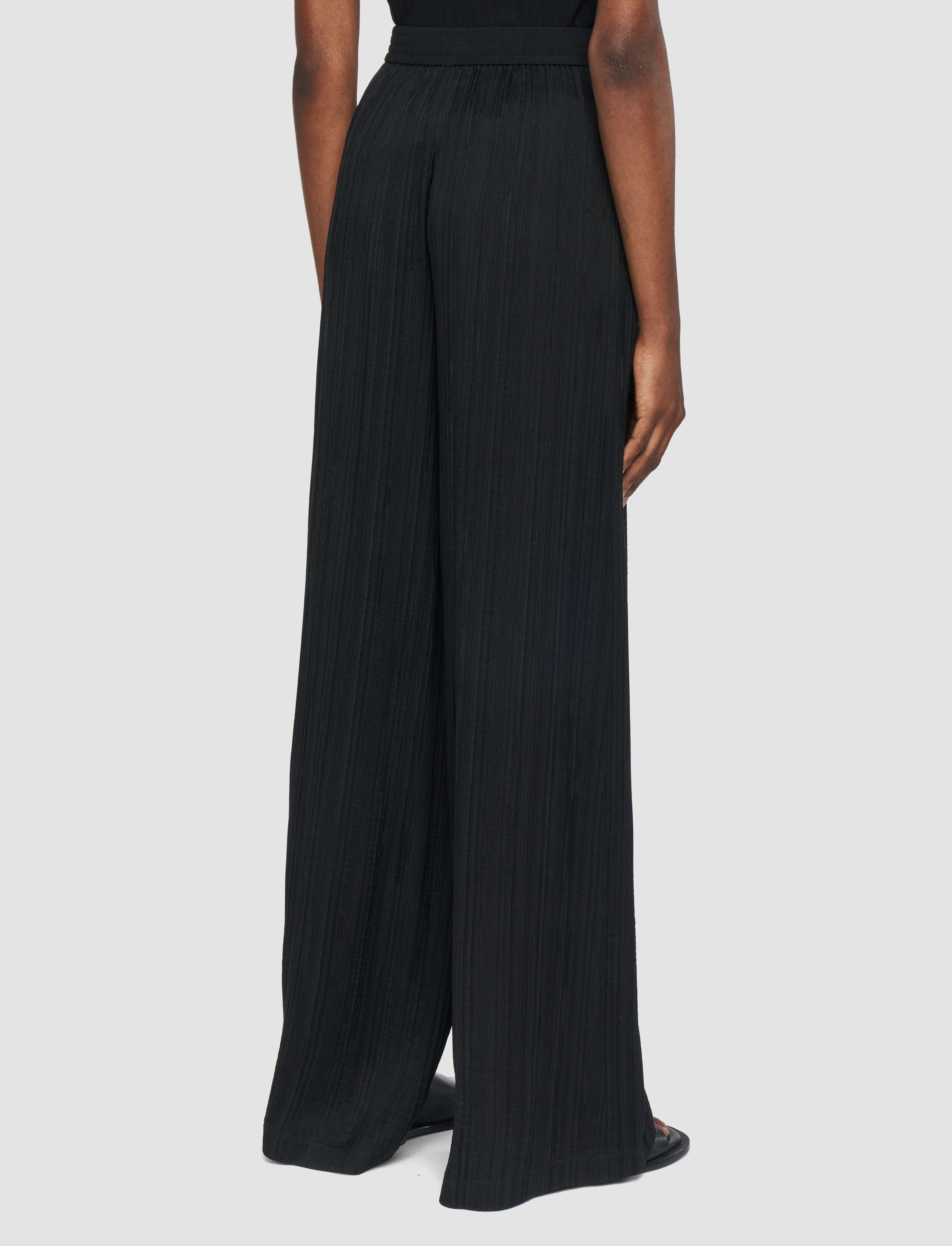 black-mawn-pleat-jacquard-trousers-JOSEPH
