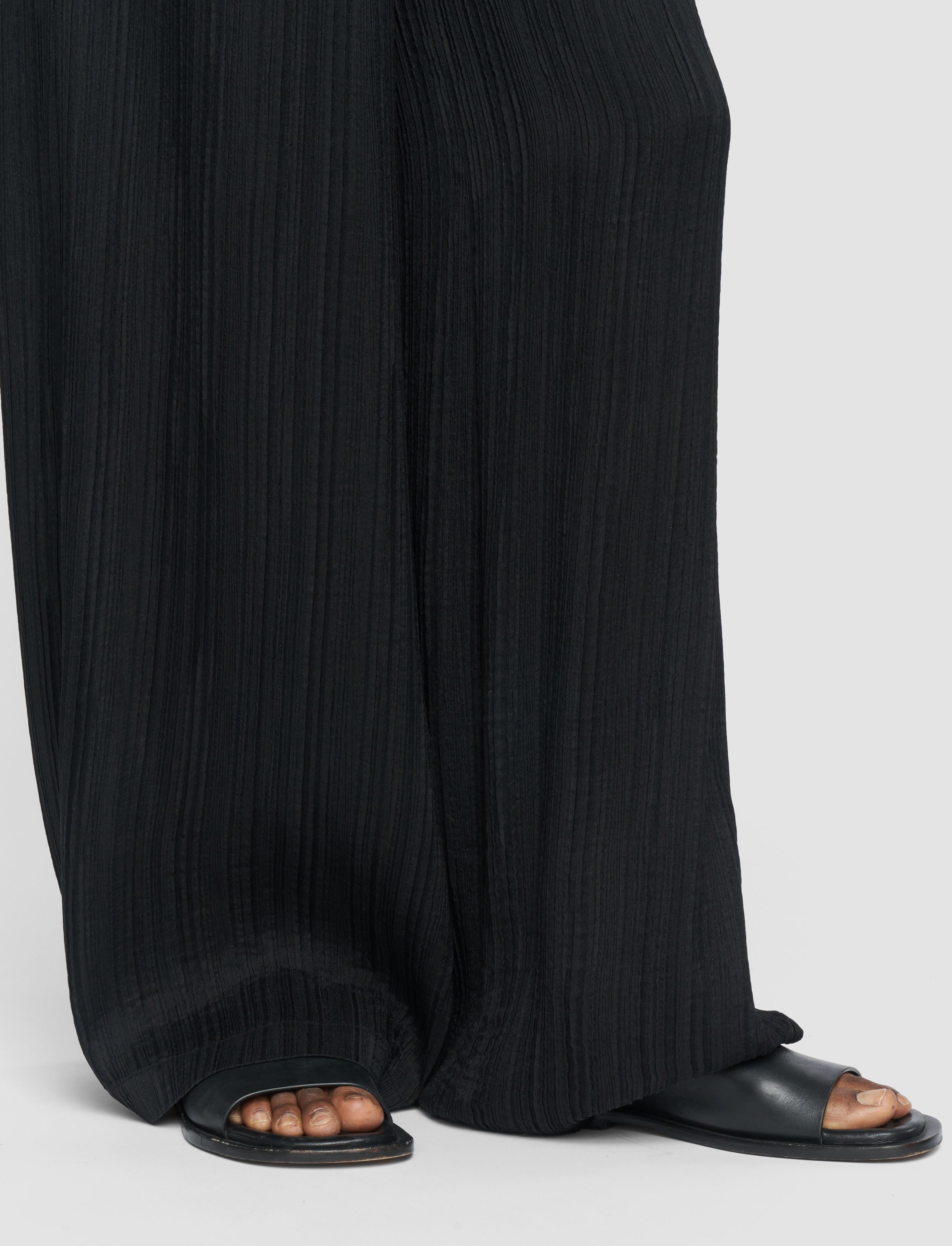 black-mawn-pleat-jacquard-trousers-JOSEPH
