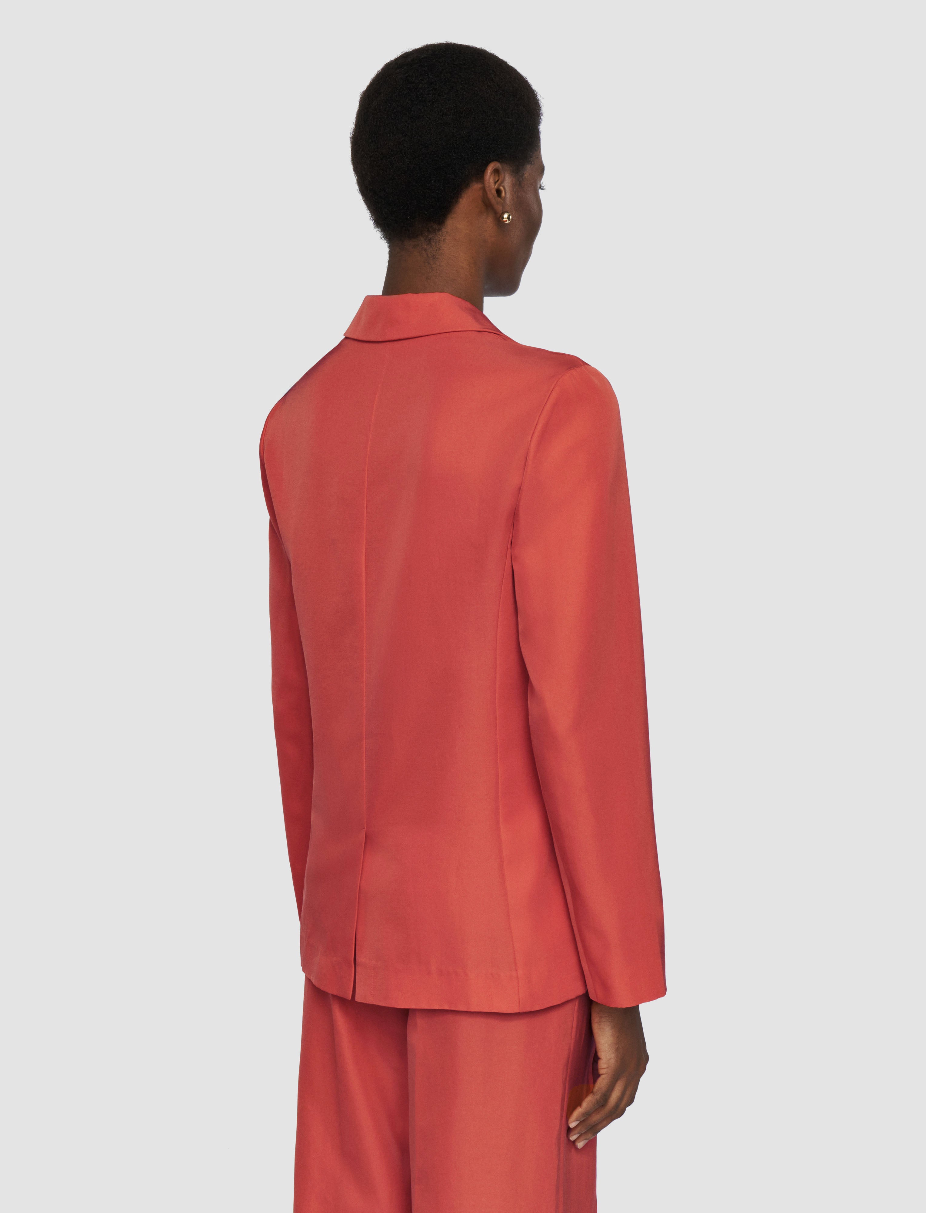 orange-mela-soft-cotton-silk-jacket-JOSEPH