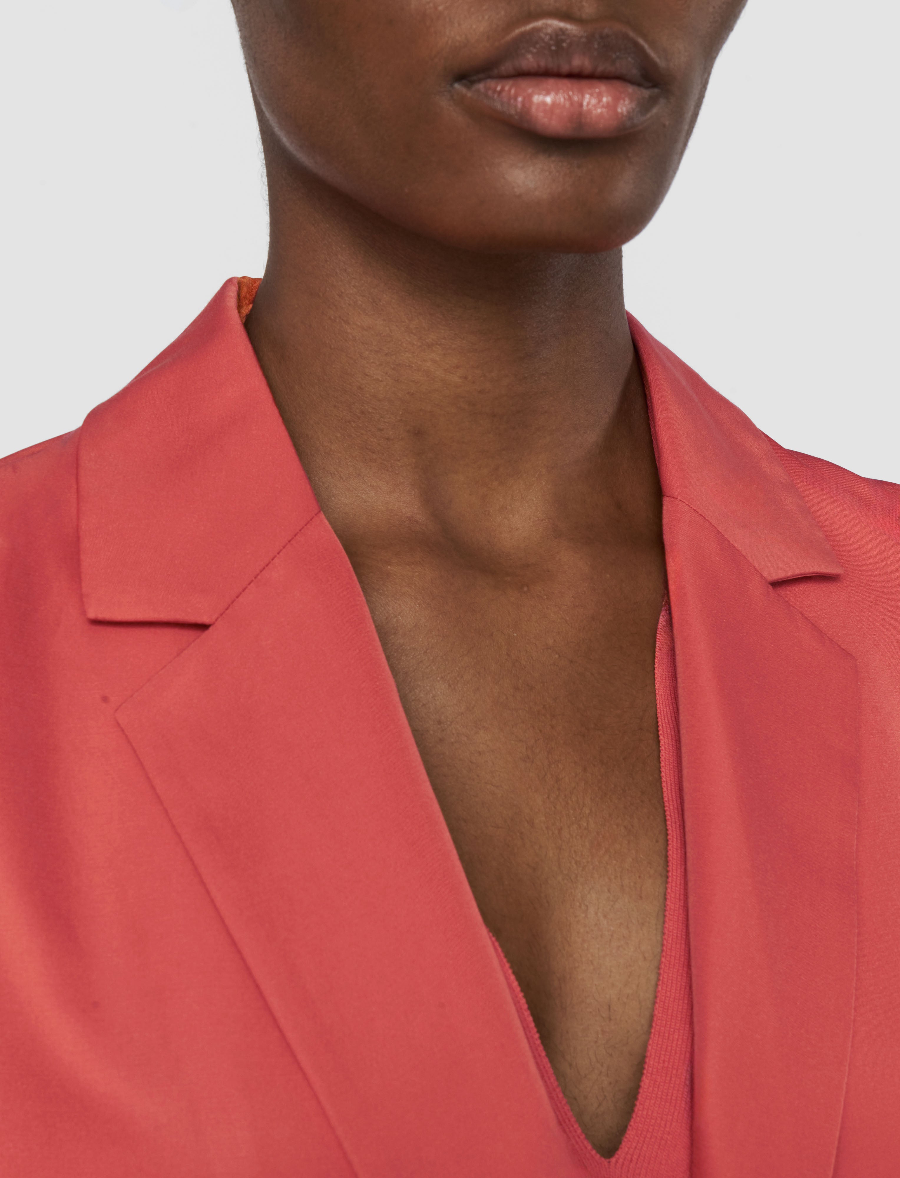 orange-mela-soft-cotton-silk-jacket-JOSEPH