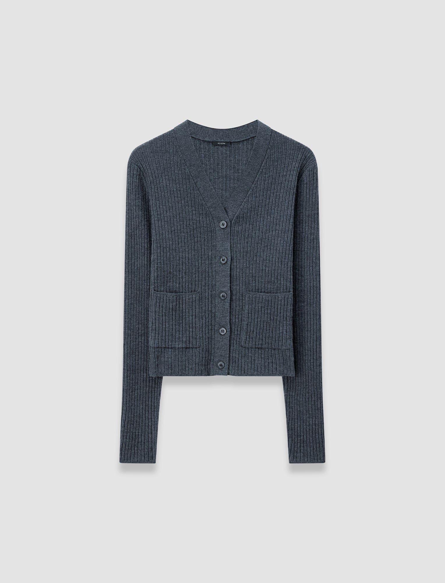 grey-merino-rib-knit-cardigan-JOSEPH