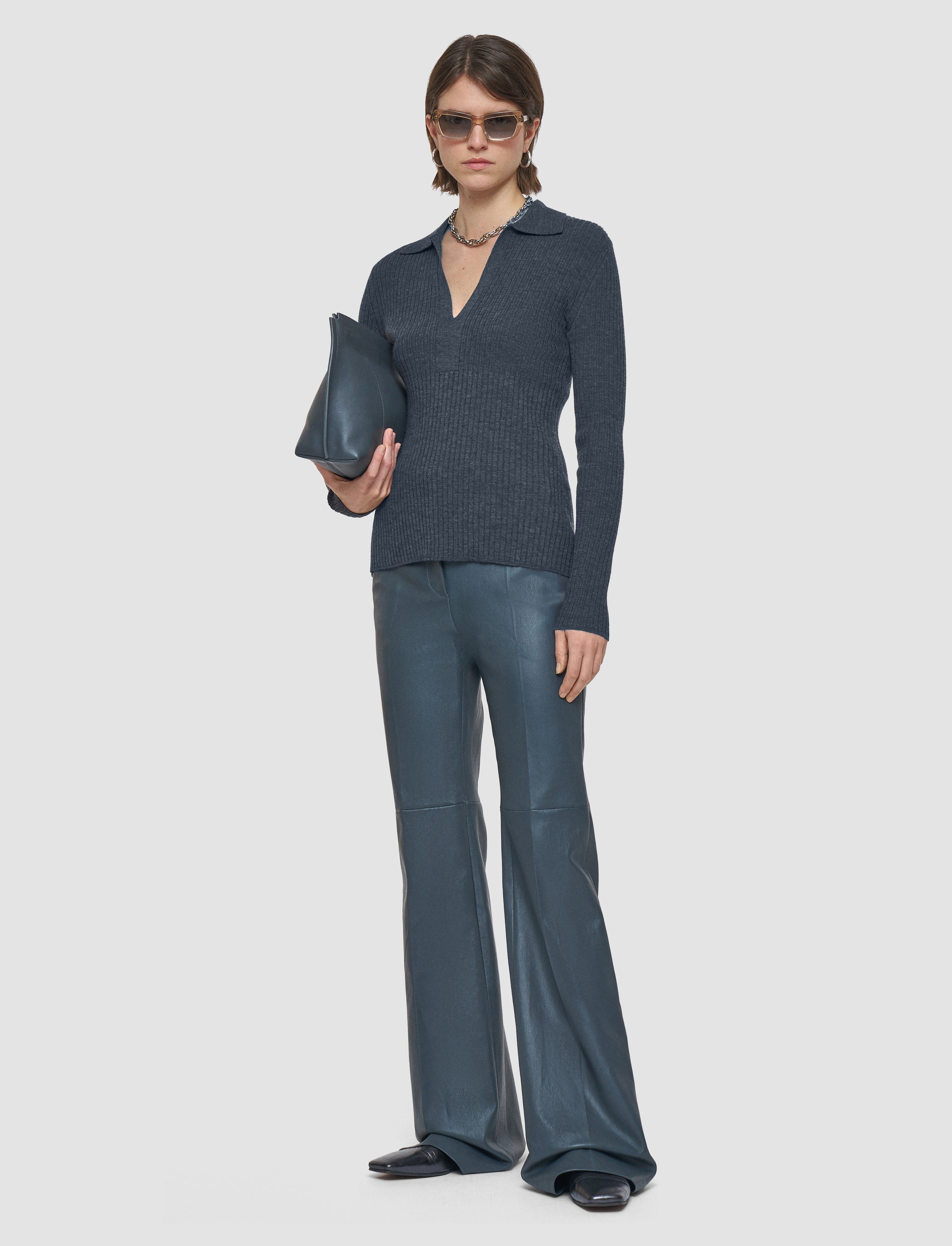 grey-merino-rib-knit-polo-top-JOSEPH