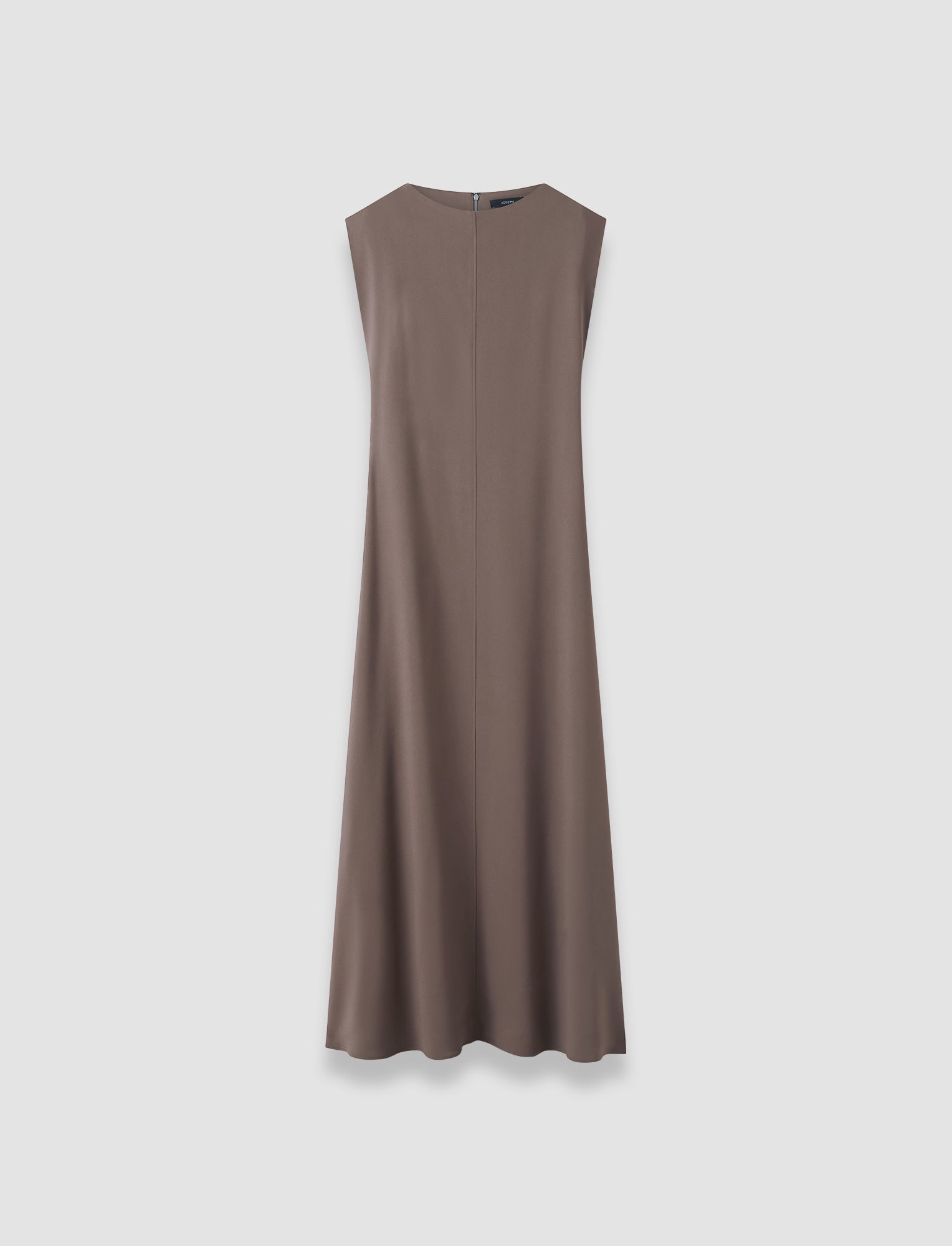 brown-neva-comfort-cady-dress-JOSEPH