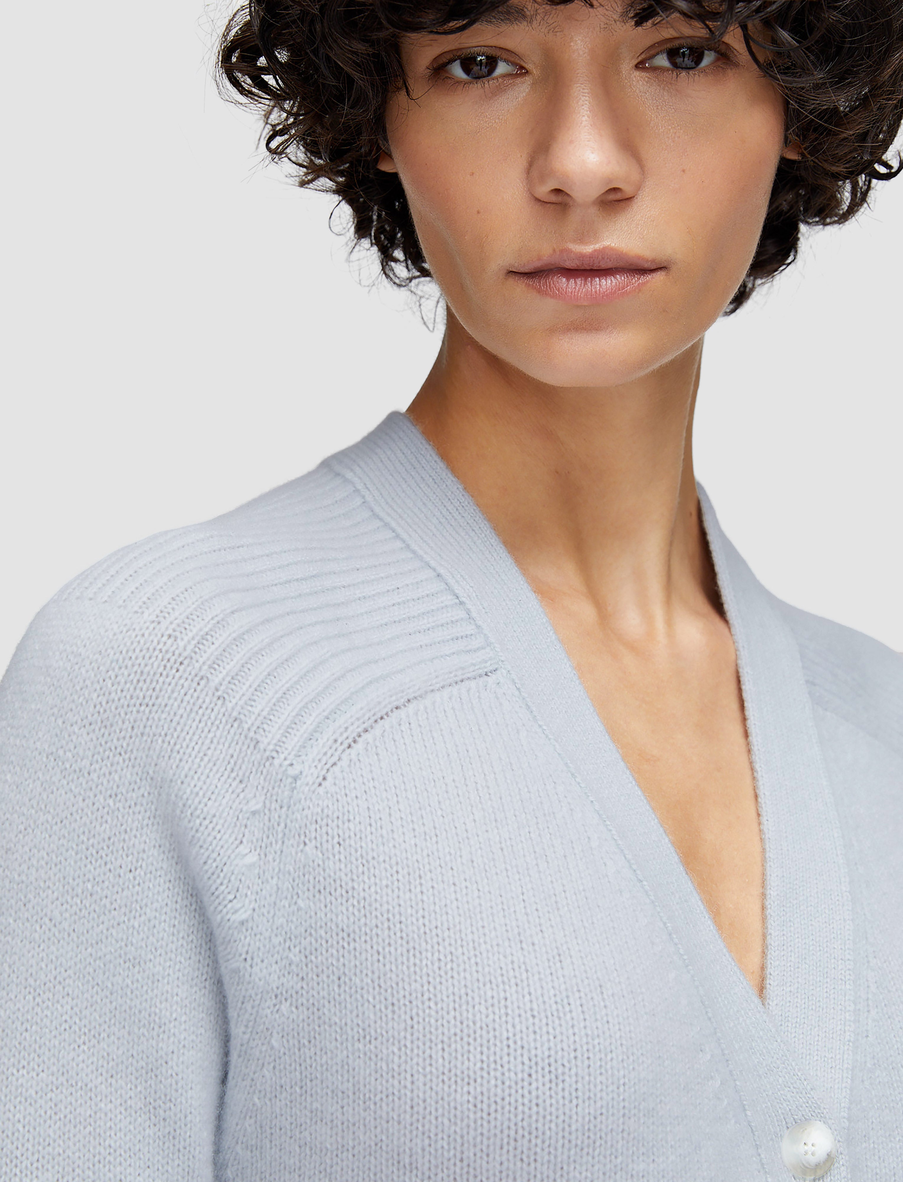 青-open-cashmere-カーディガン-JOSEPH