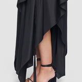 Black Plumet Habotai Silk Dress - Joseph
