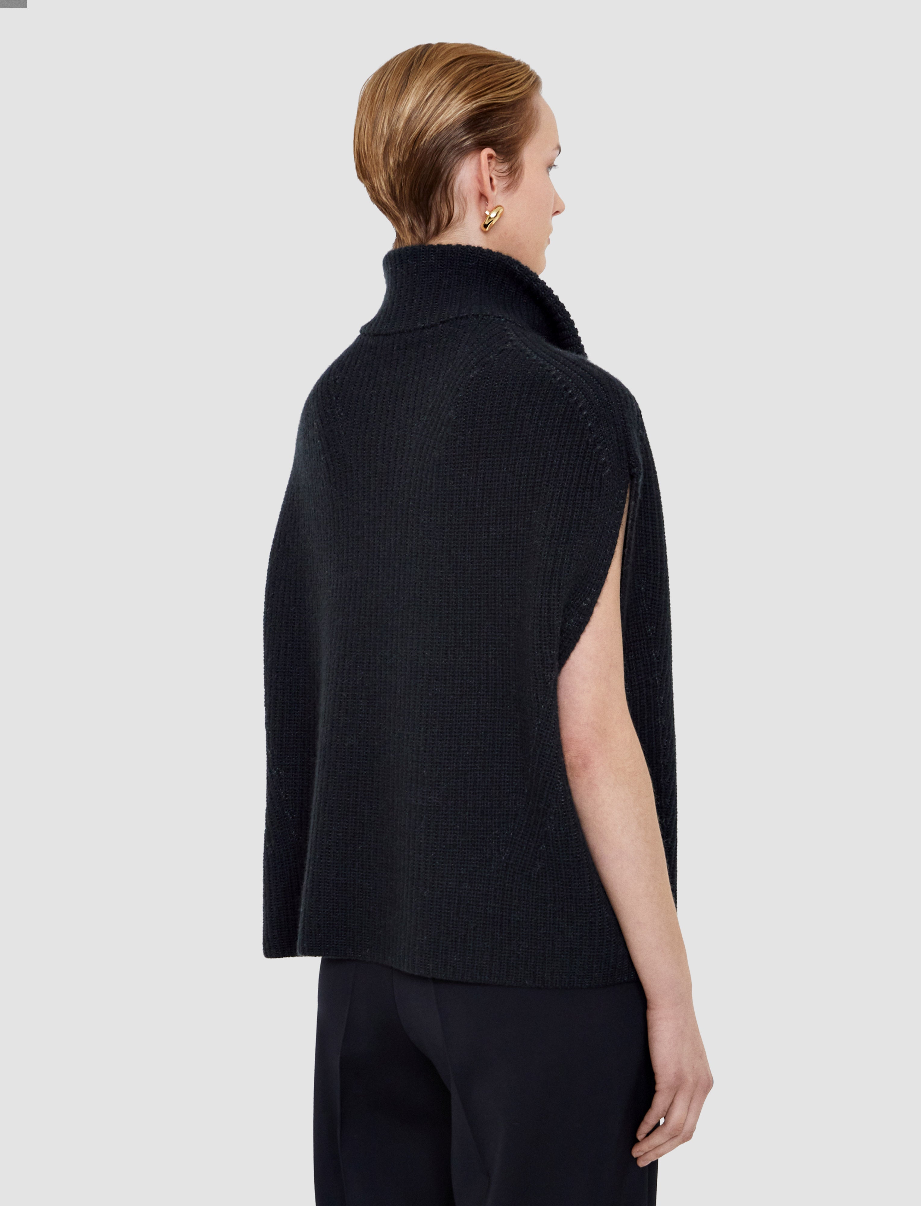 black-raffet-fisherman-rib-cashmere-vest-JOSEPH