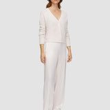 Pink Sahel Silk Satin Trousers - Joseph