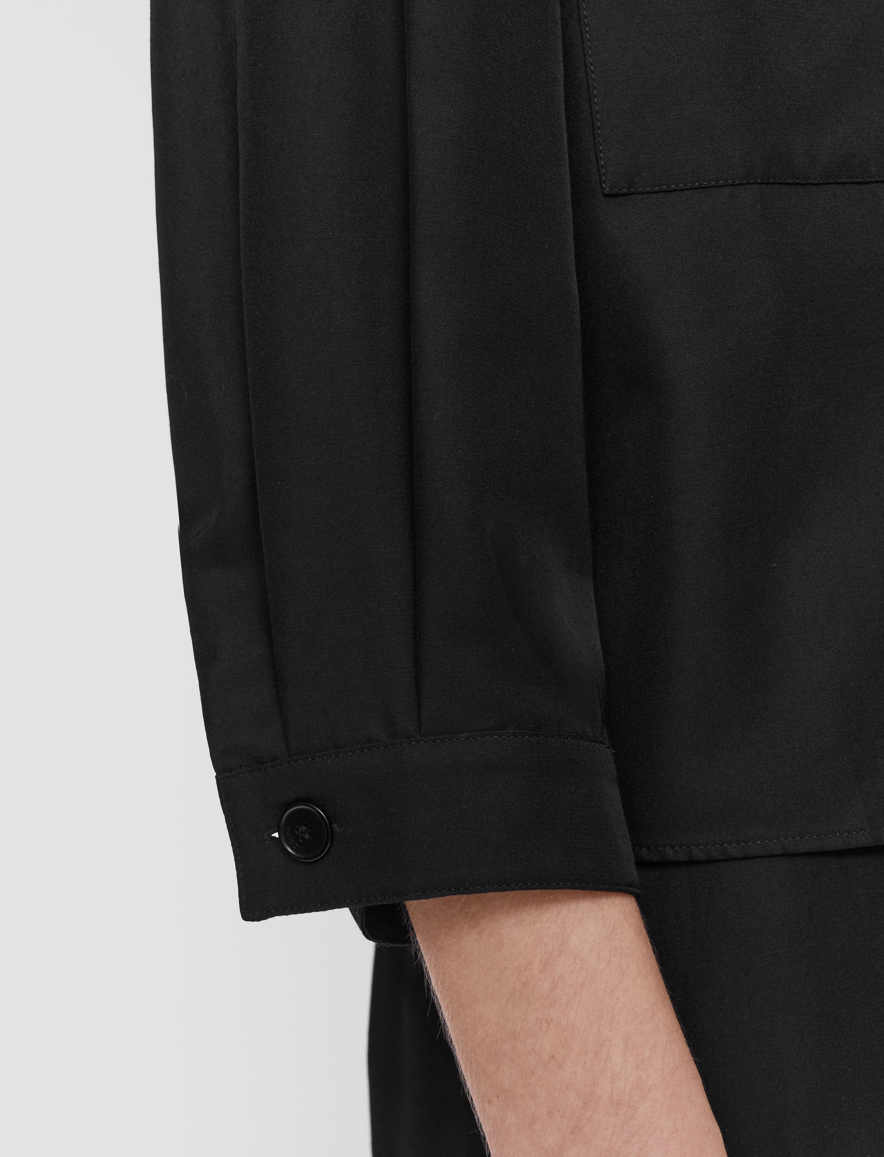 black-satie-soft-cotton-silk-shirt-JOSEPH