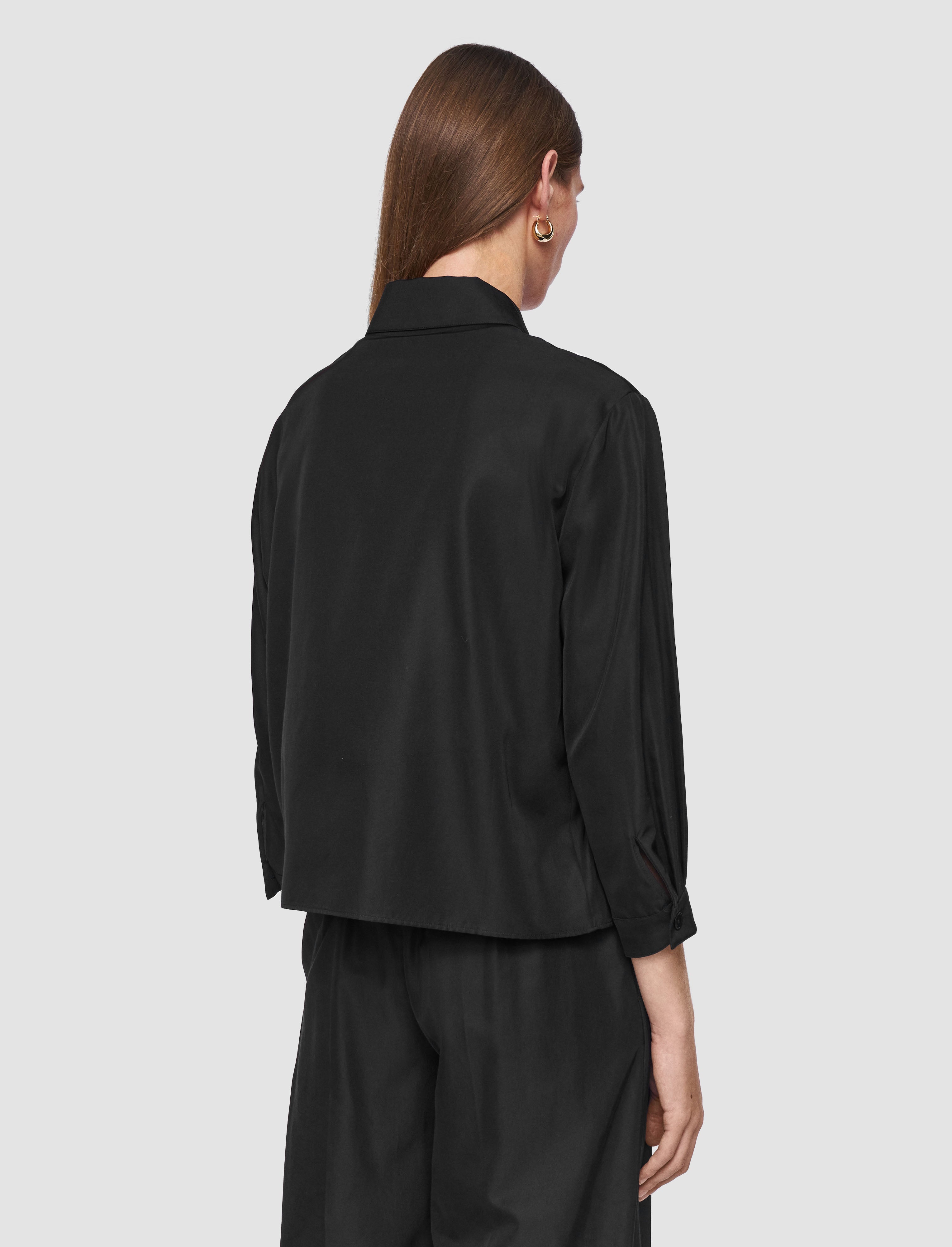 black-satie-soft-cotton-silk-shirt-JOSEPH