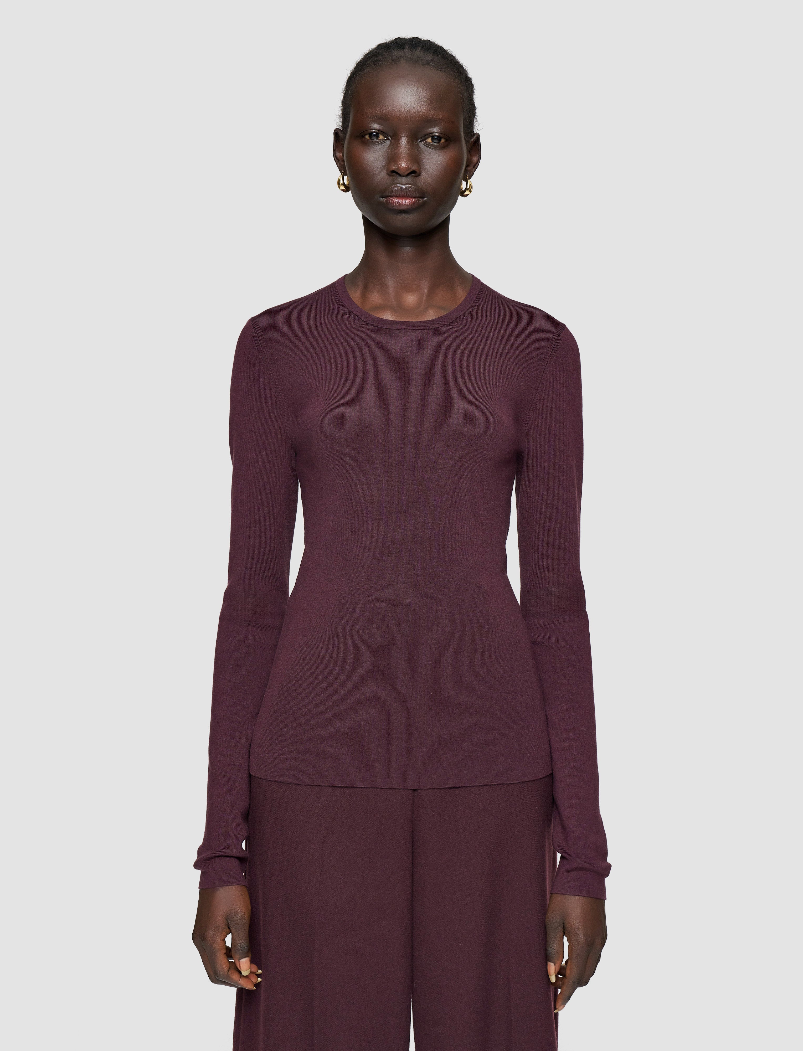 purple-silk-stretch-top-JOSEPH