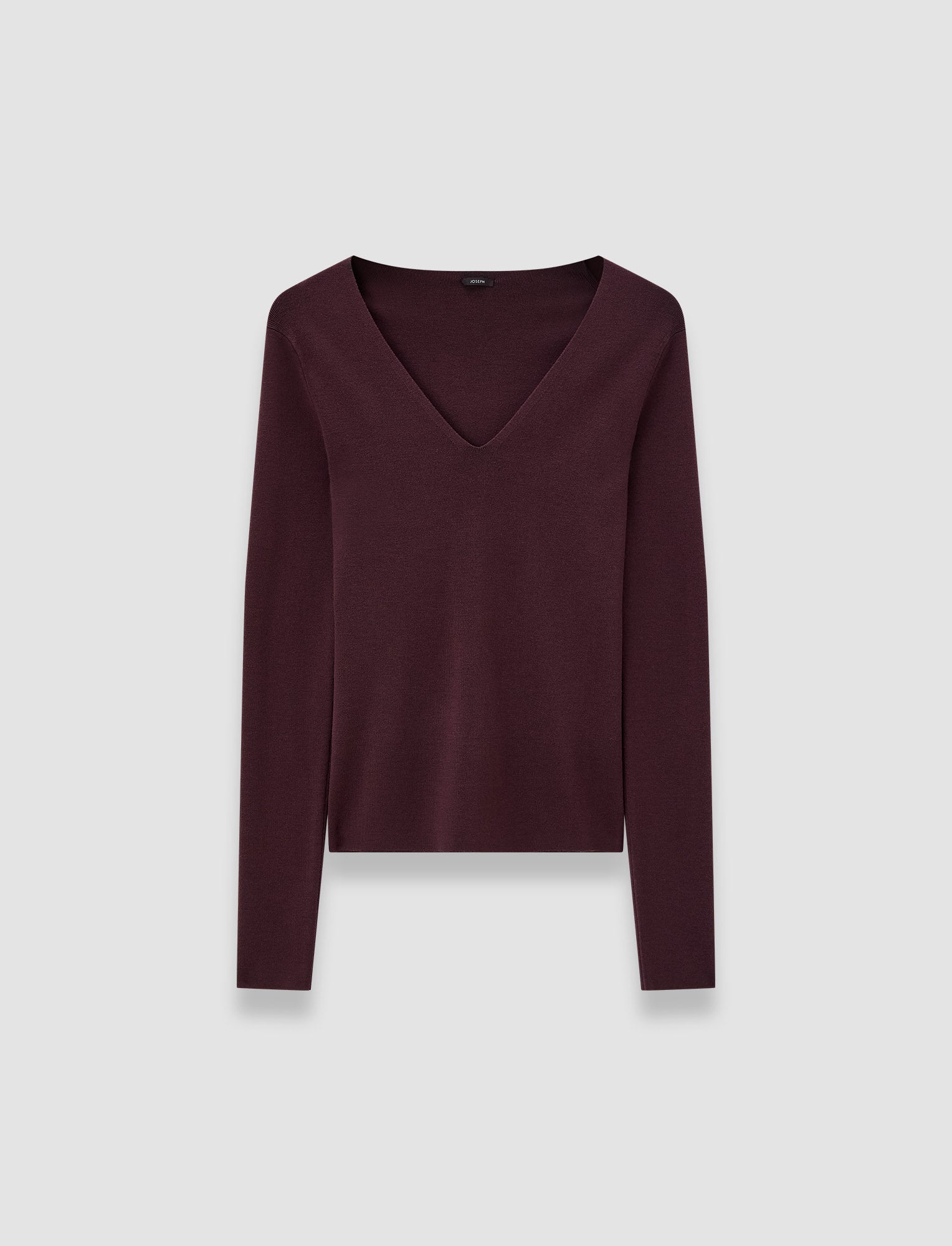 purple-silk-stretch-v-neck-top-JOSEPH