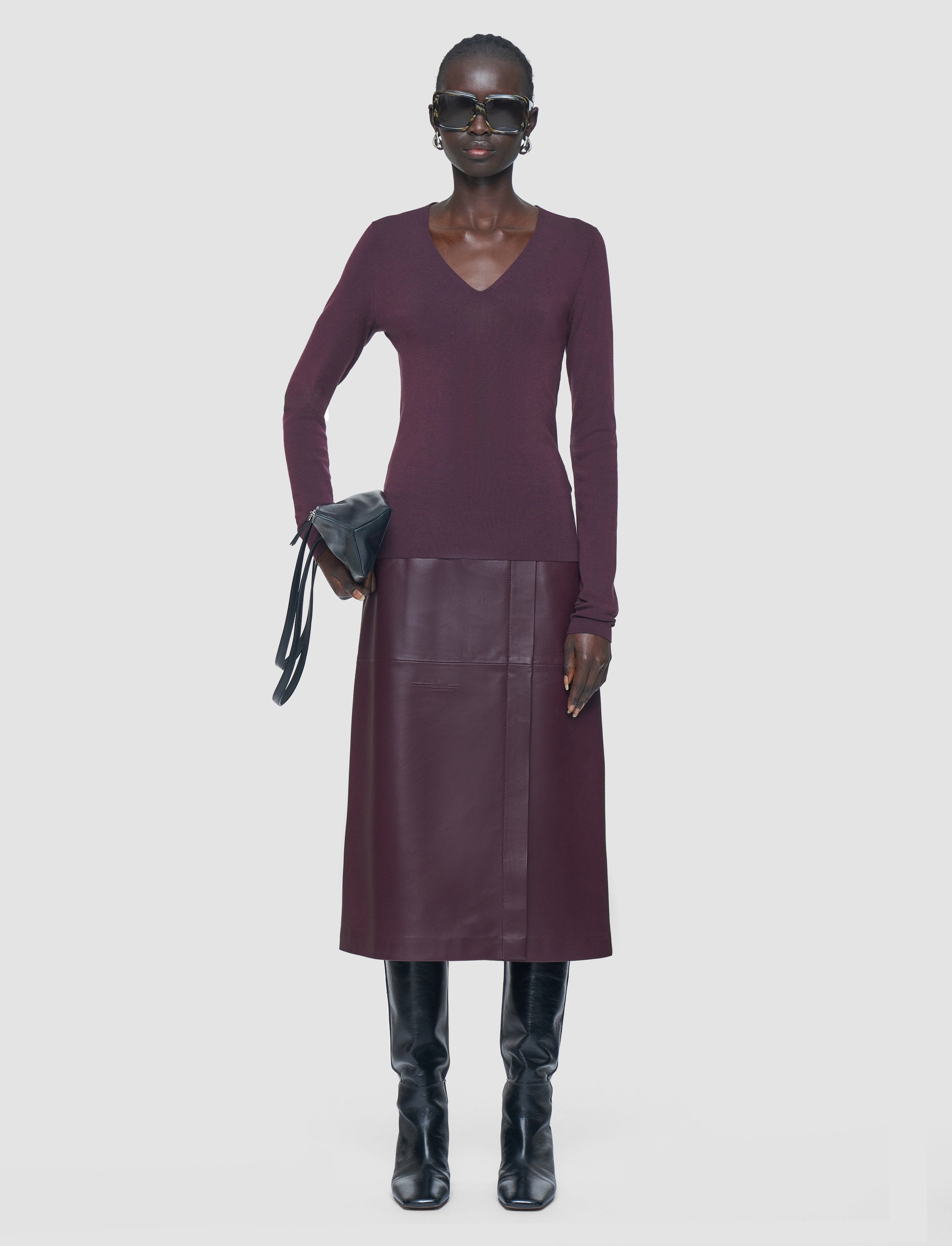 purple-silk-stretch-v-neck-top-JOSEPH