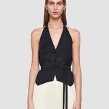 Black Suez Pleat Jacquard Jacket - Joseph