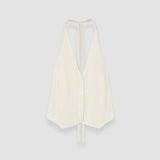 White Suez Pleat Jacquard Jacket - Joseph
