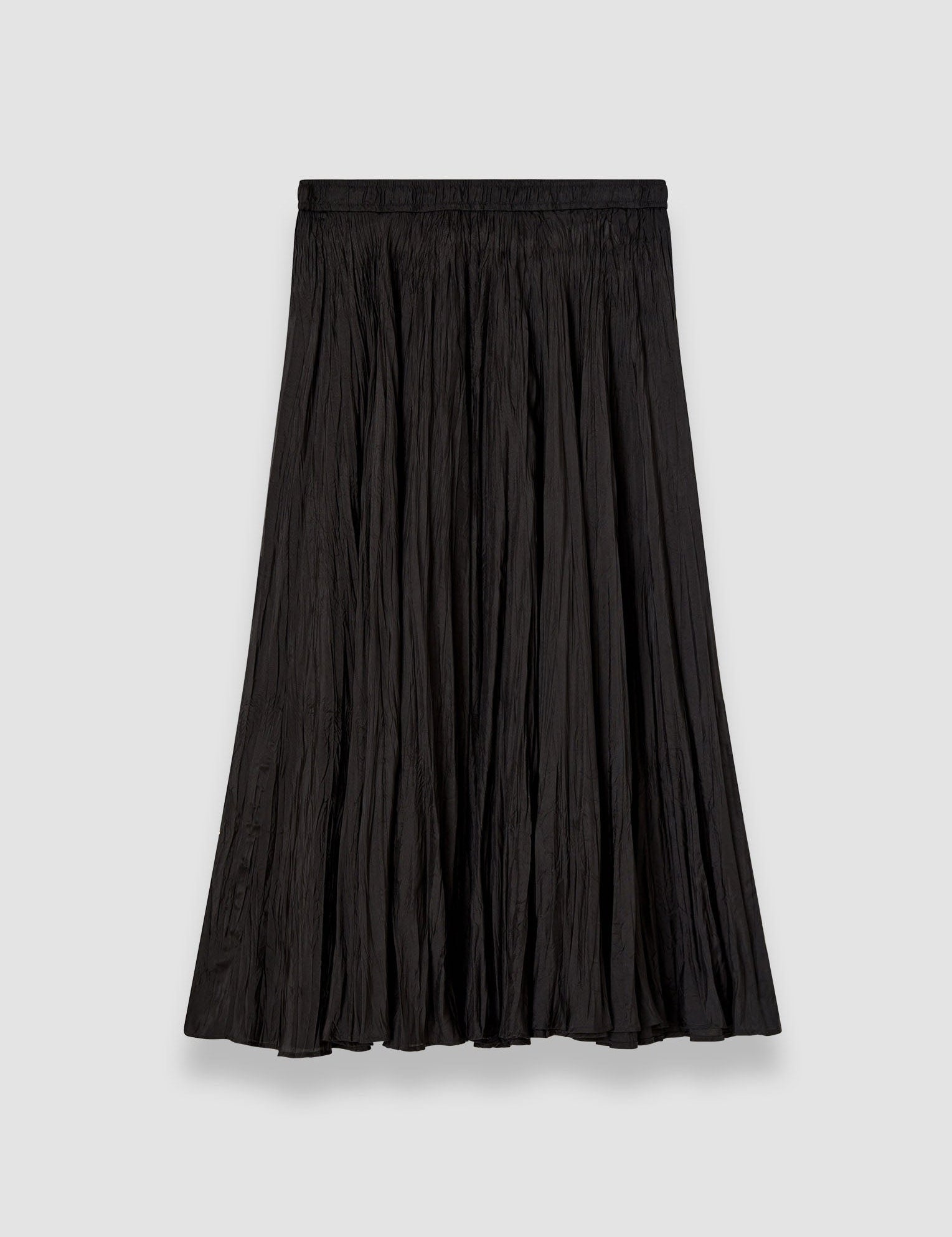 Black Sully Habotai Silk Skirt - Joseph
