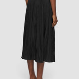 Black Sully Habotai Silk Skirt - Joseph