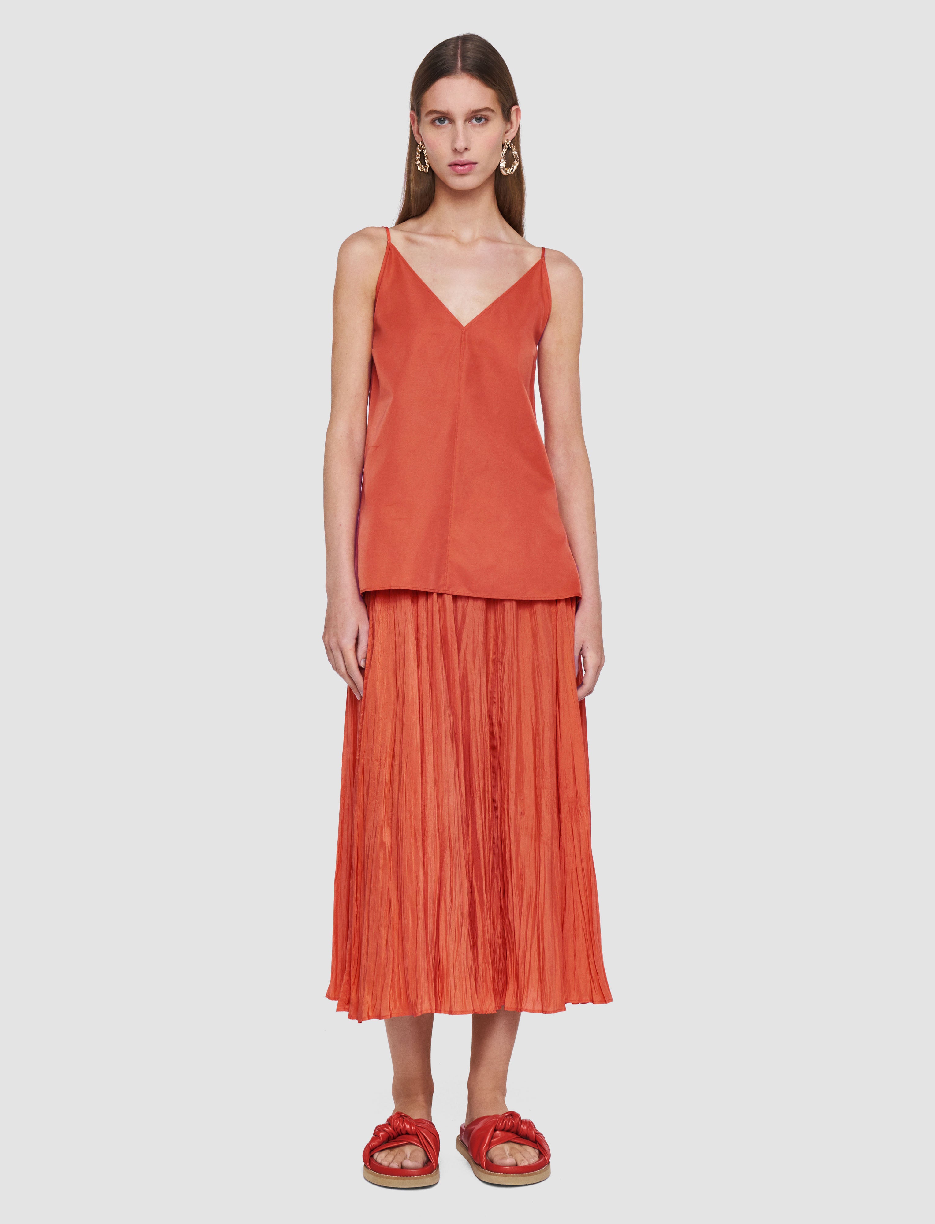 orange-sully-habotai-silk-skirt-JOSEPH