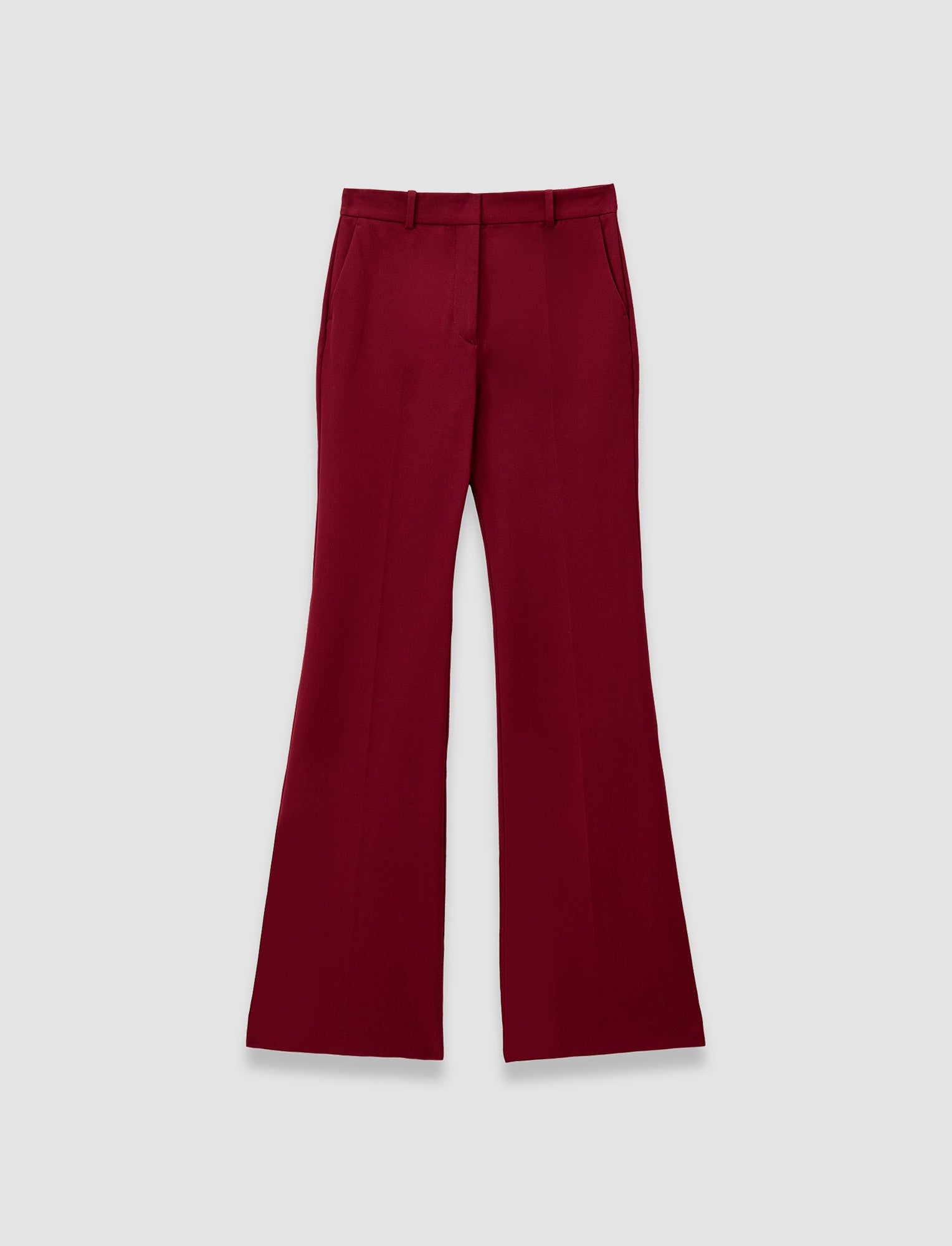 red-tafira-gabardine-stretch-trousers-JOSEPH