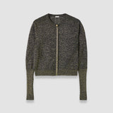 Black Tasse Lurex Knit Cardigan - Joseph