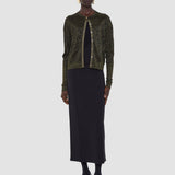 Black Tasse Lurex Knit Cardigan - Joseph