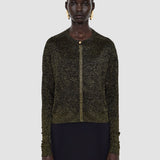 Black Tasse Lurex Knit Cardigan - Joseph