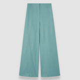 Blue Thurlow Soft Cotton Silk Trousers - Joseph