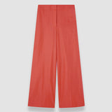 Orange Thurlow Soft Cotton Silk Trousers - Joseph