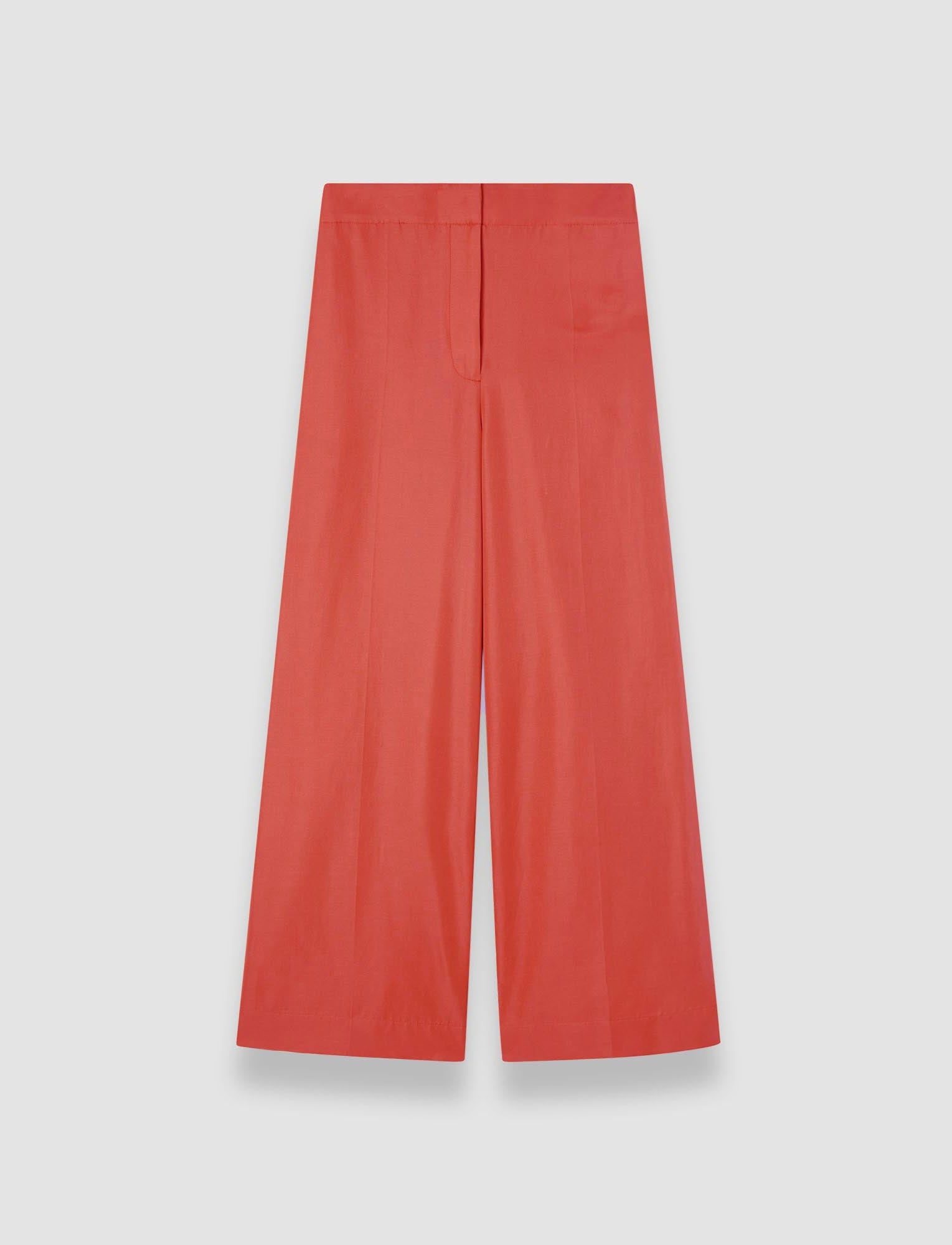 orange-thurlow-soft-cotton-silk-trousers-JOSEPH