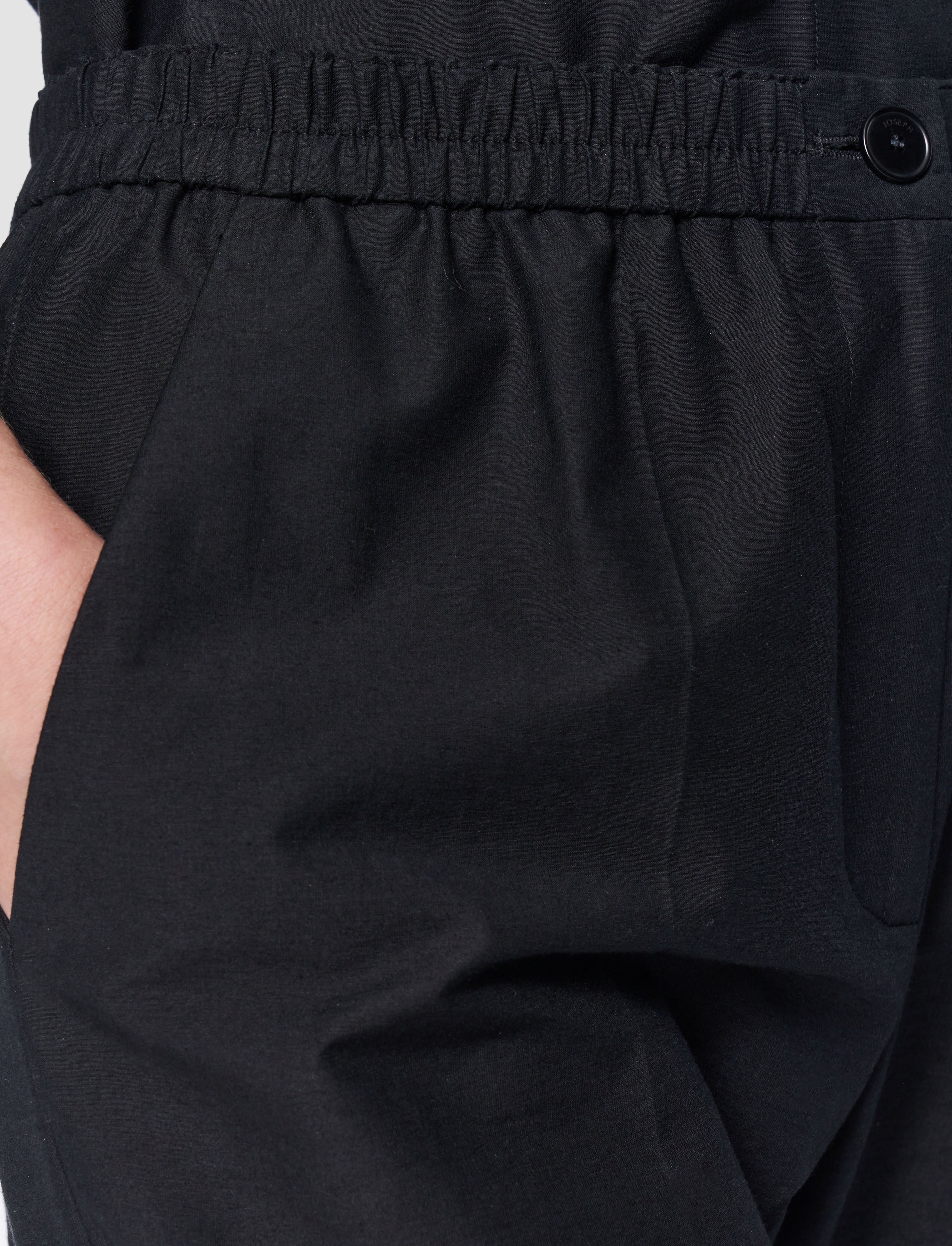 black-tottenham-cotton-blend-trousers-JOSEPH