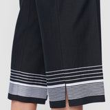 Black Tottenham Cotton Blend Trousers - Joseph