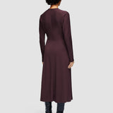 Robe en jersey de laine